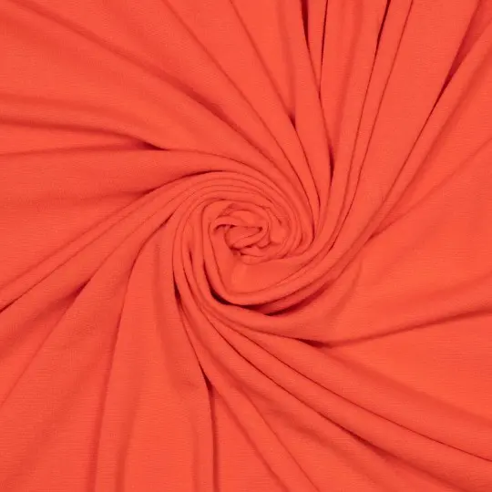 Viscose knit - Orange