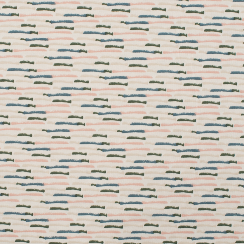 Dusty Blue Stripes