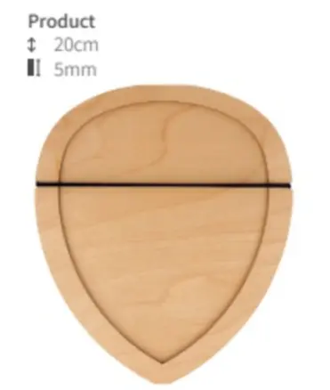 Knipmal bladvorm 20cm