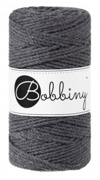 Macrame 3mm - Charcoal - ropes 3PLY