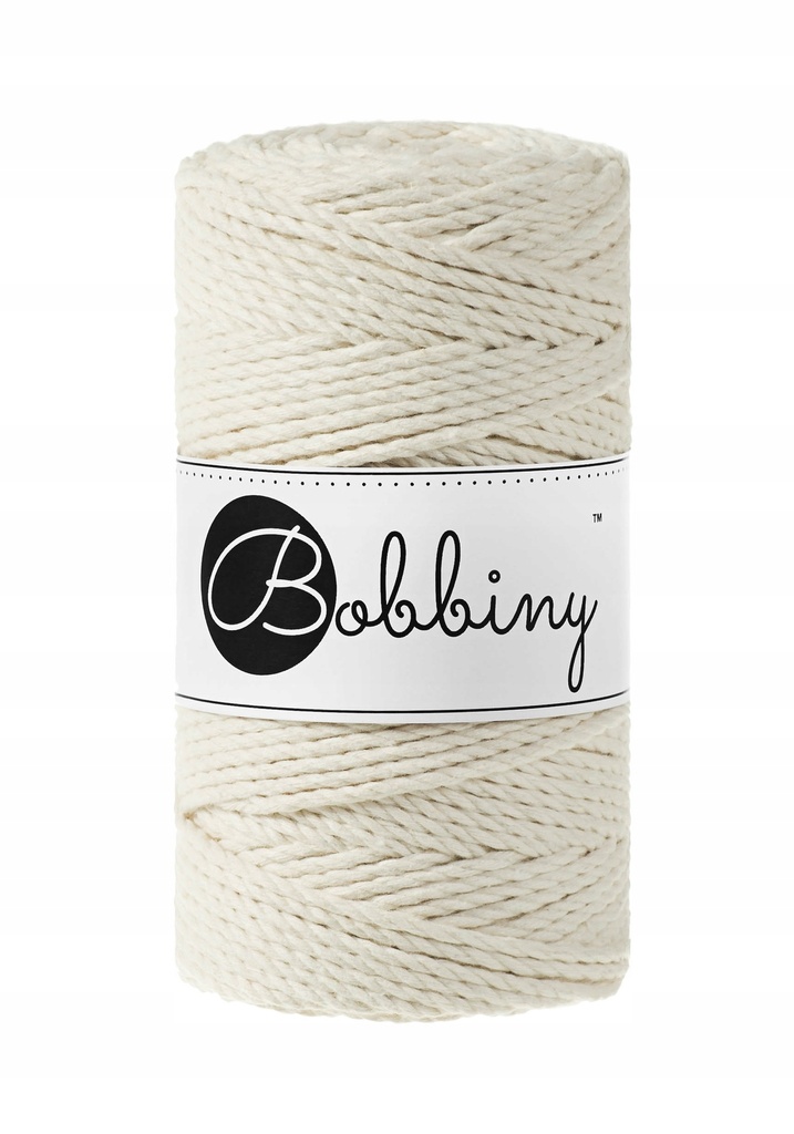 Macrame 3mm - Natural - ropes 3PLY