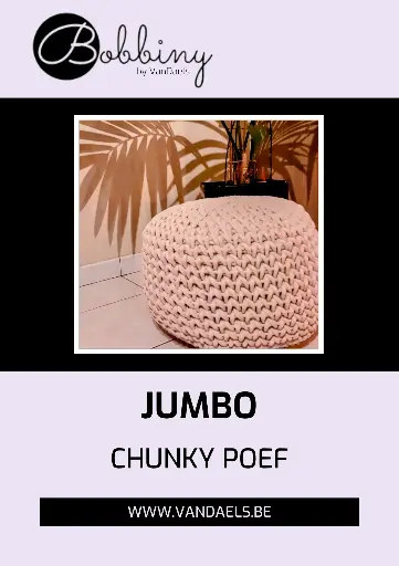 Patroon Bobbiny - Poef