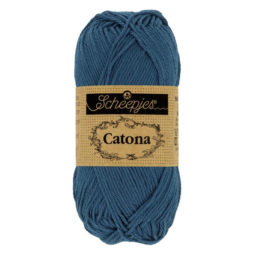 [1678-164] Scheepjes Catona 50g - 164 Light Navy