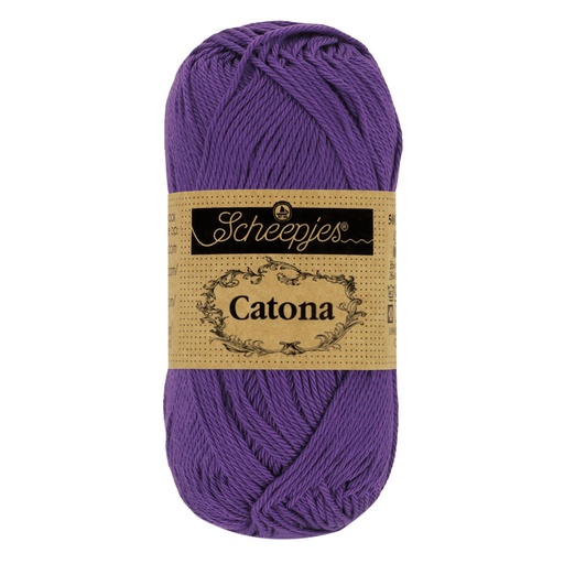 [1678-521] Scheepjes Catona 50g - 521 Deep Violet