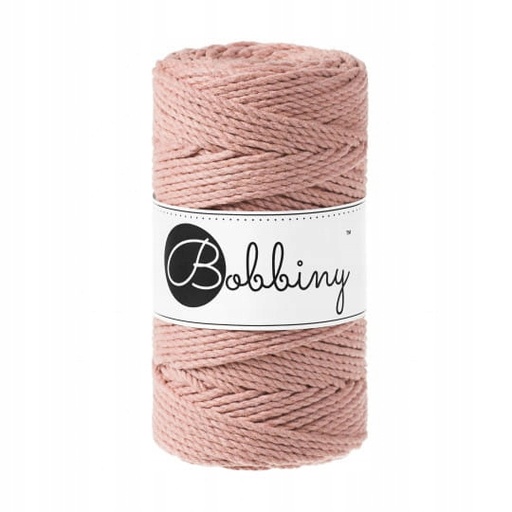 [TS-E001] Macrame 3mm - Blush - ropes 3PLY