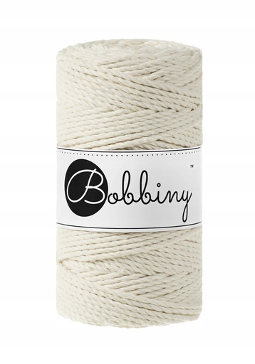 [TS-E008] Macrame 3mm - Natural - ropes 3PLY